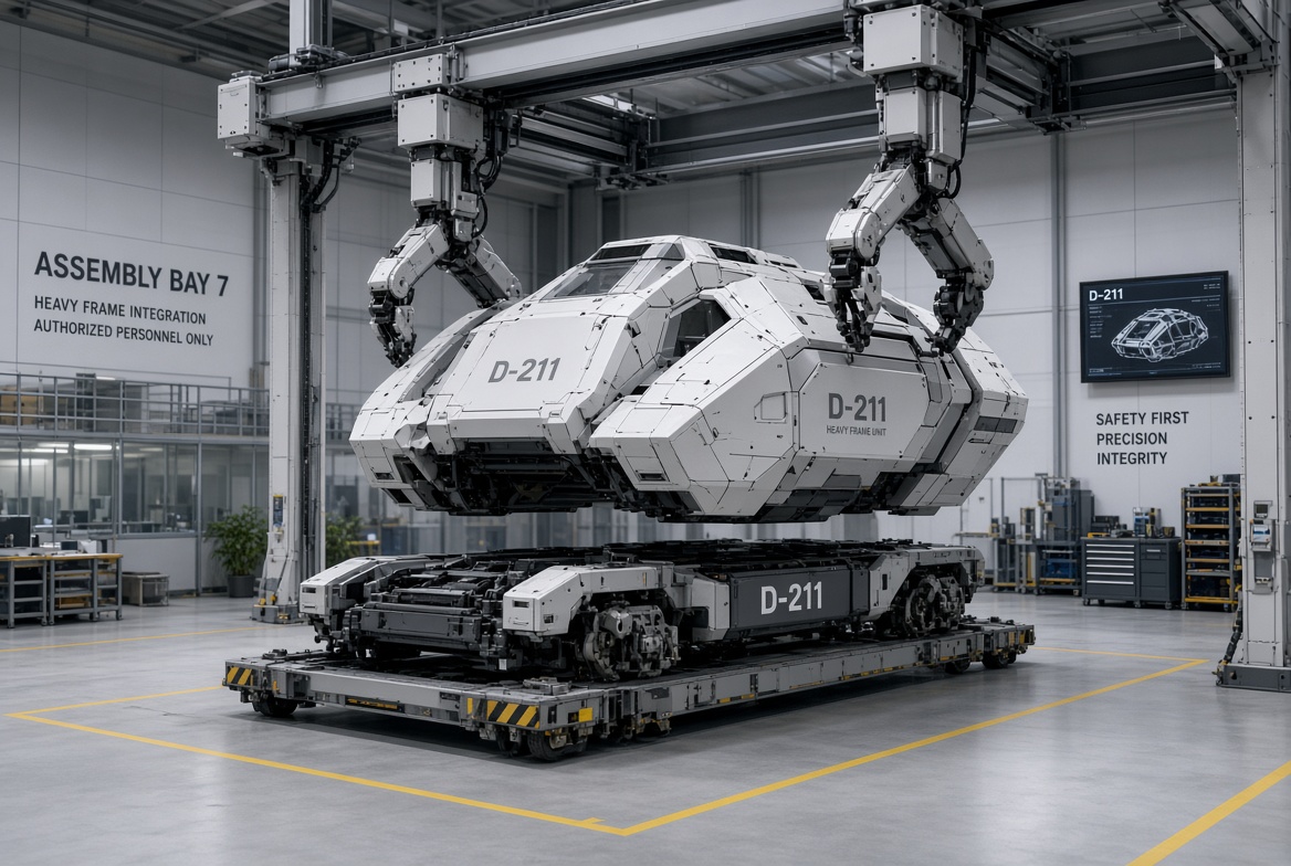 D-211 heavy-frame integration